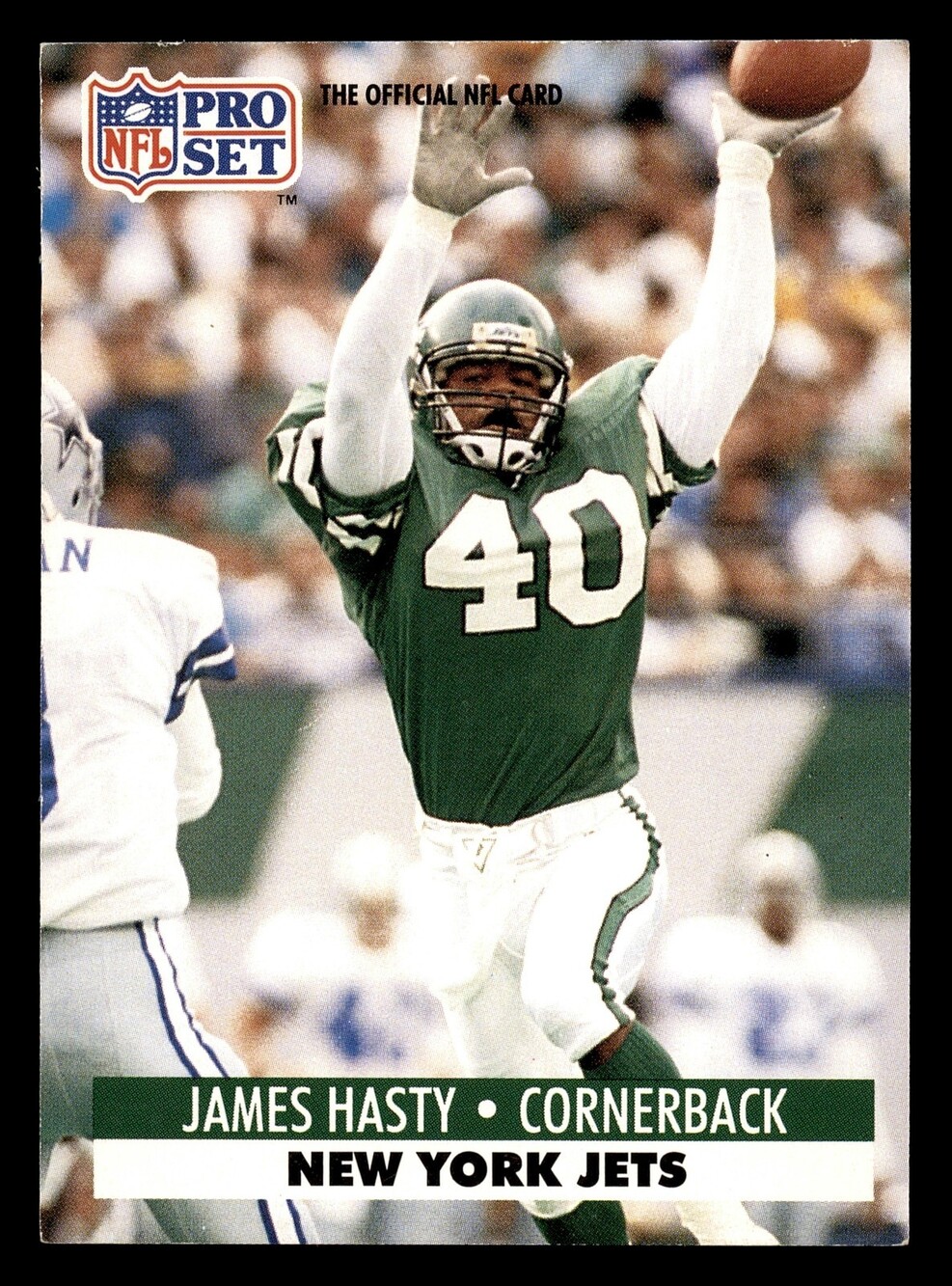 1991 Pro Set FACT Mobil #246 James Hasty Card